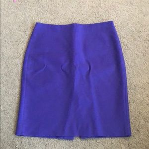 J crew purple pencil skirt
